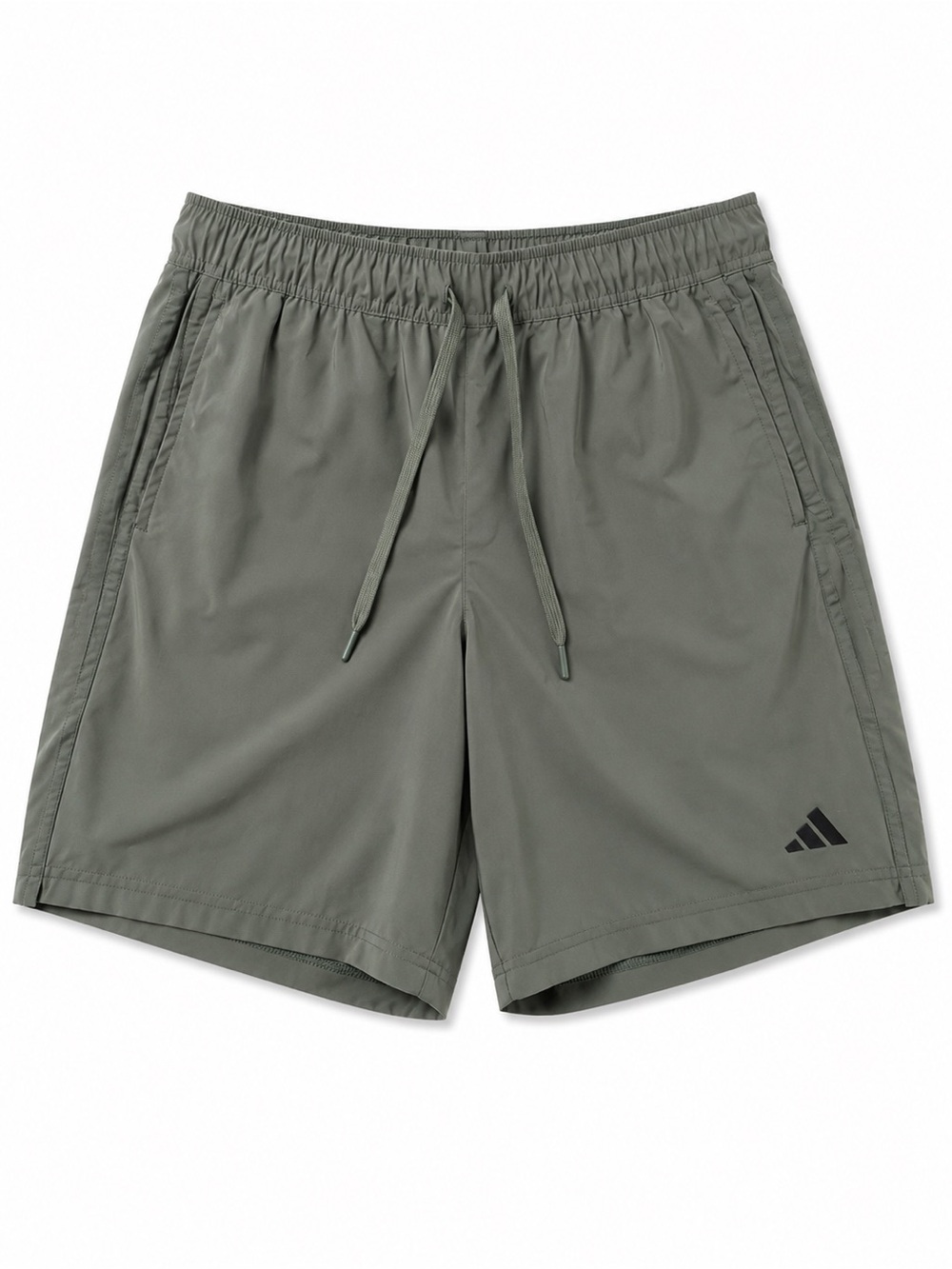 adidas Men's Olive Performance Drawstring Shorts